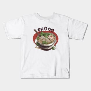 Pho-nomenal Bowl of Pho Vietnamese Cuisine Kids T-Shirt